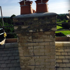 A chimney after chimney cleaning in West Sussex