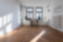 Couple drinking coffee in apartment