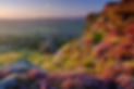 Dawn at the Cow & Calf rocks, Ilkley, Yorkshire