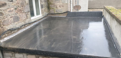New flat roof