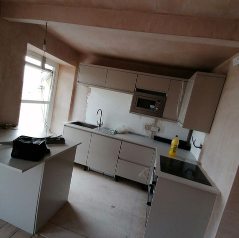 New kitchen installation project