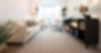 Modern living room carpet