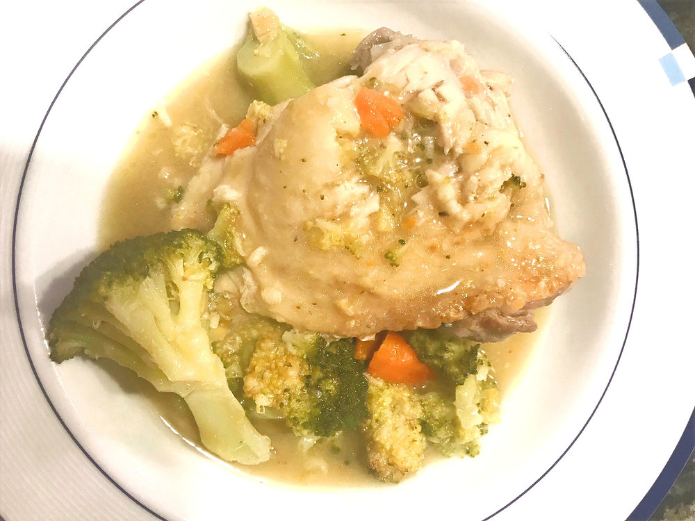 Coconut Milk Braised Chicken Thigh
