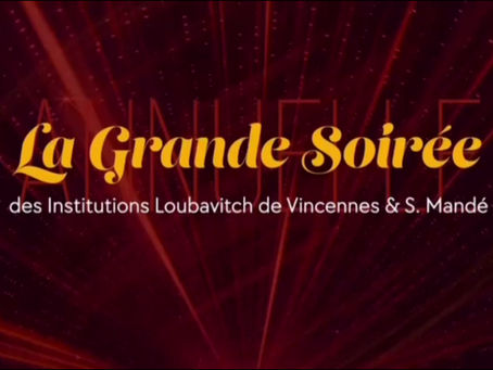 La Grande Soirée des institutions Habad Loubavitch Vincennes S.Mandé 2024