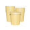 Miniatura: Pote Sopa / Açaí Com Tampa Branco Biodegradável 480ml 25 Un