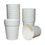 Miniatura: Copo De Papel Branco 110ml C/tampa *biodegradável - 1000 Un