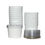 Miniatura: Pote Papel Branco Biodegradável 120ml Com Tampa - 800 Un