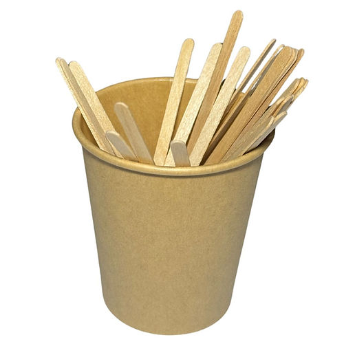 Mexedor Para Café Madeira Biodegradável Eco Friendly 1000un