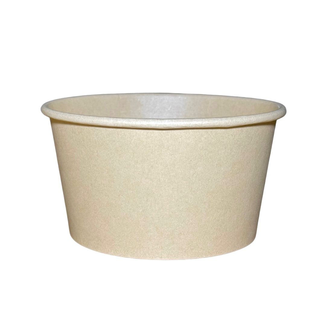 Bowl Pote Fibra De Bambu Biodegradável 500ml- 25un