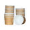 Miniatura: Pote Papel Kraft Sem Tampa Biodegradável 120ml - 50 Uni