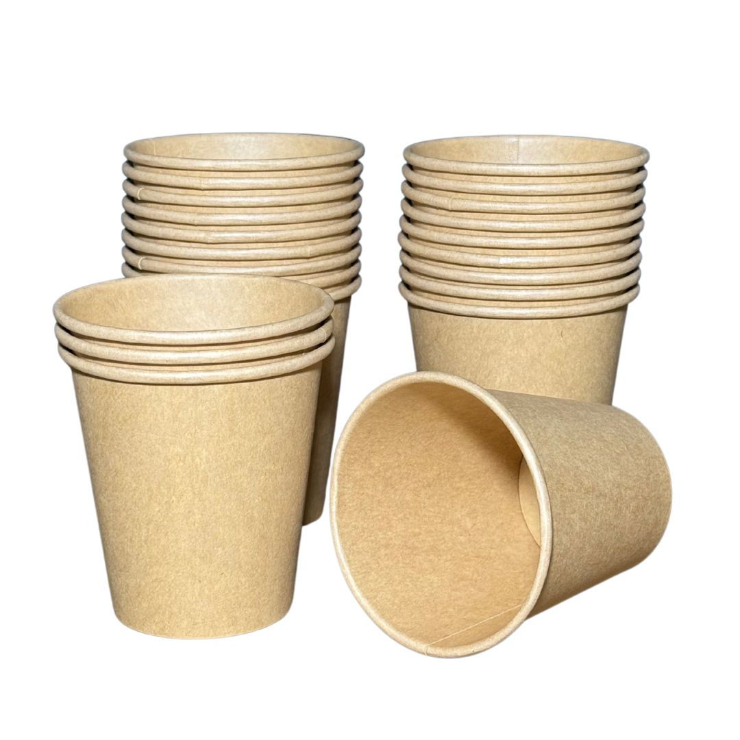 Copo De Papel Kraft 200ml *biodegradável - 1000 Un