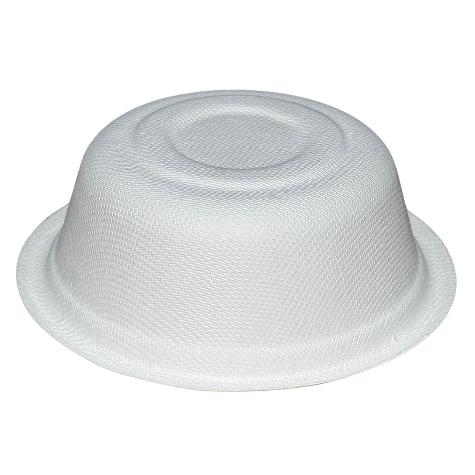 Miniatura: Bowl Cumbuca Fibra Cana De Açúcar Biodegradável 360ml- 100un