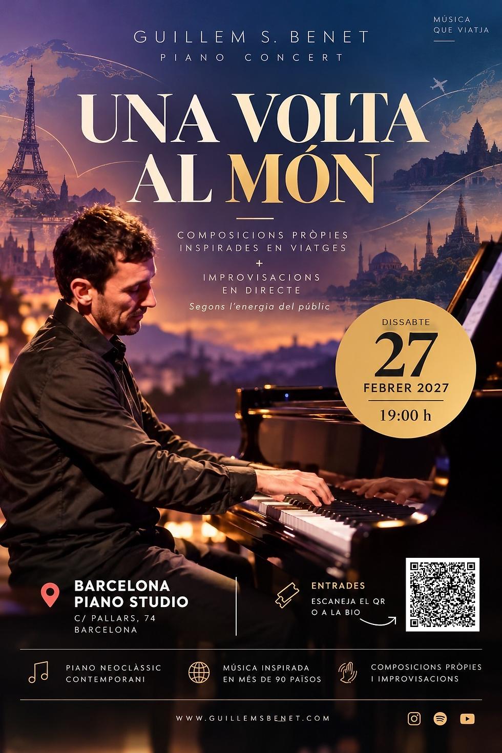 Barcelona Concert -4a edición "Una Volta al Món"