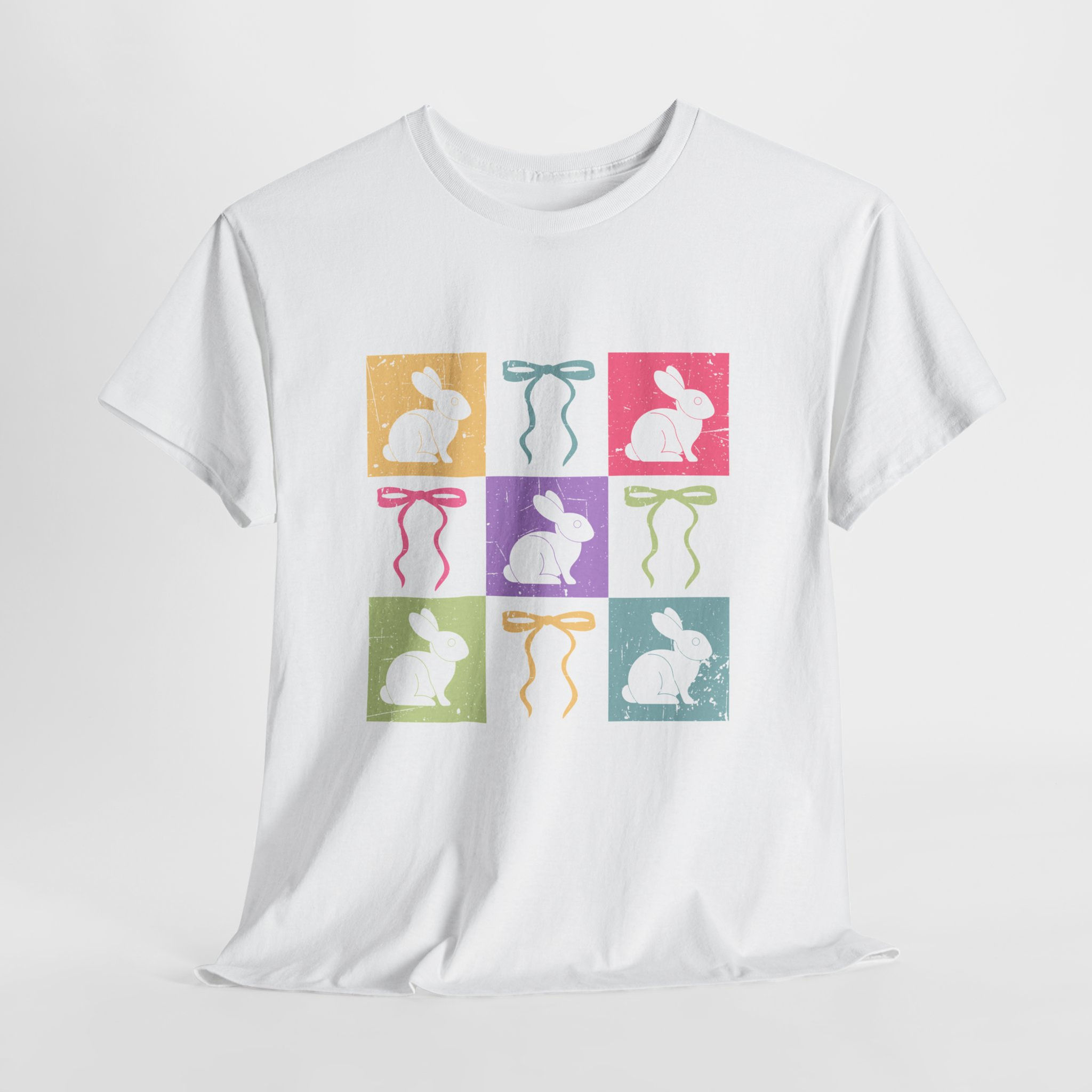 Pastel Bunny Silhouette Tee