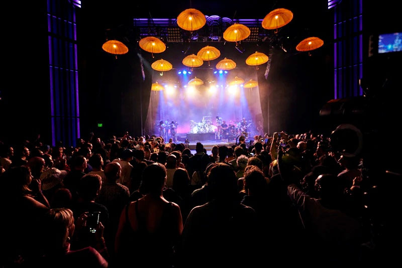 Anderson .Paak, DJ-ing on the Expedia stage during New Orleans Jazz Fest