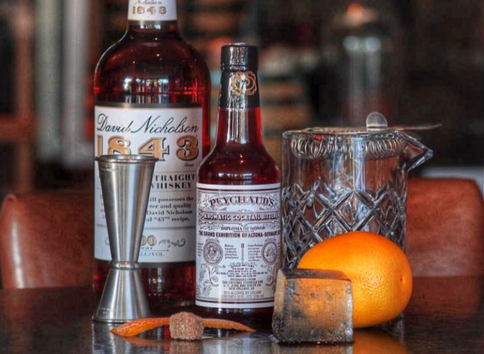 Arranged Food and Objects