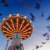 Freizeitpark Achterbahn