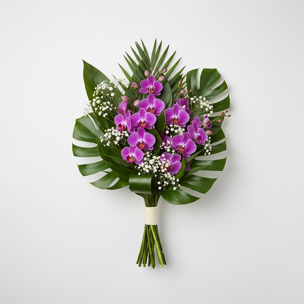 Wild Orchid Charm Bouquet