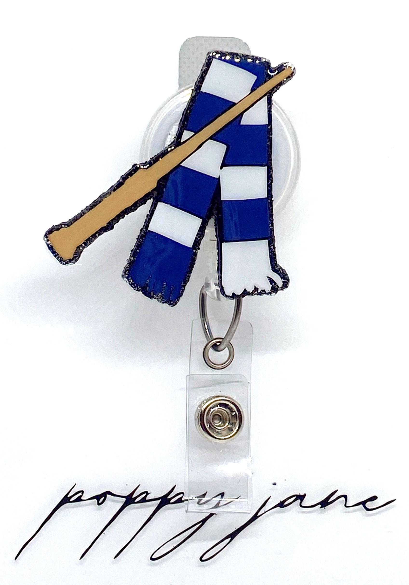 wand + scarf {blue}