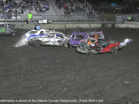 Largest Demolition Derby Heat