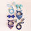 Thumbnail: Robin's Egg Velvet Dog Bow Tie
