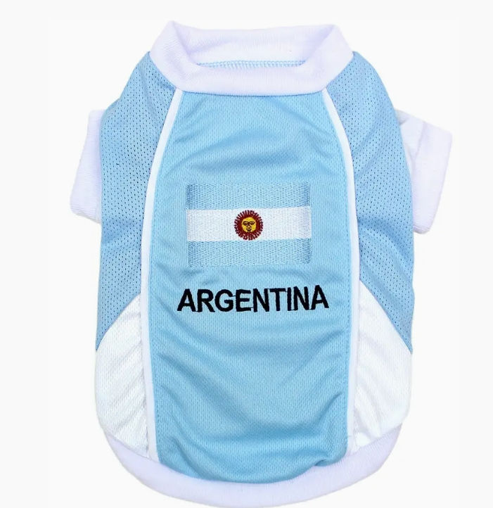 Team Argentina Dog T-Shirt – Perfect Jersey For Dog Fans