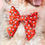 Thumbnail: Berry Sweet Lady Dog Bow
