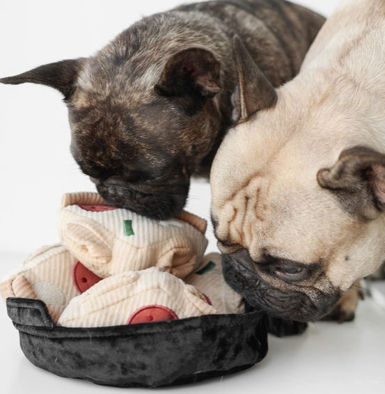 Thumbnail: Lambwolf Collective Deep Dish Pizza//Enrichment Dog Toy