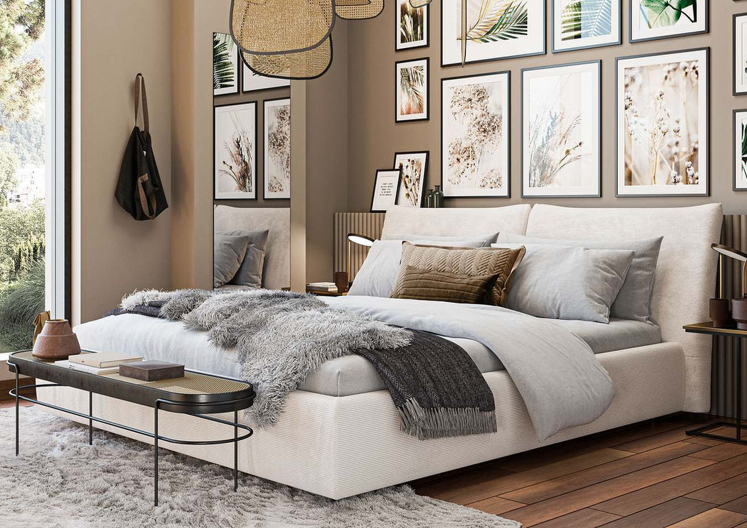 Мягкая кровать