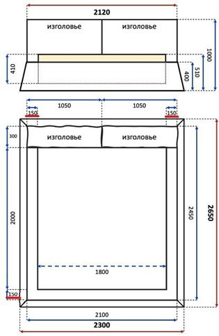 Миниатюра: дизайнерская кровать ru-sky marseille купить