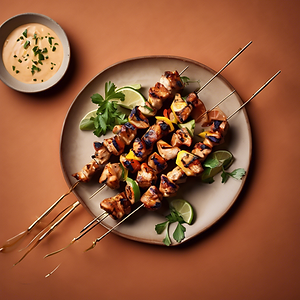 Grilled Chicken Skewers