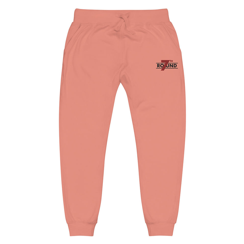 Thumbnail: 7th Round Unisex Fleece Sweatpants