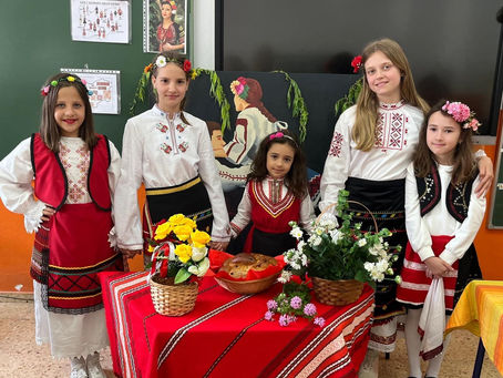 Лазаровден и Цветница в БНУ „Знам и мога“ – Чиривея /Lázarovden y Domingo de Ramos en la Escuela  Búlgara 