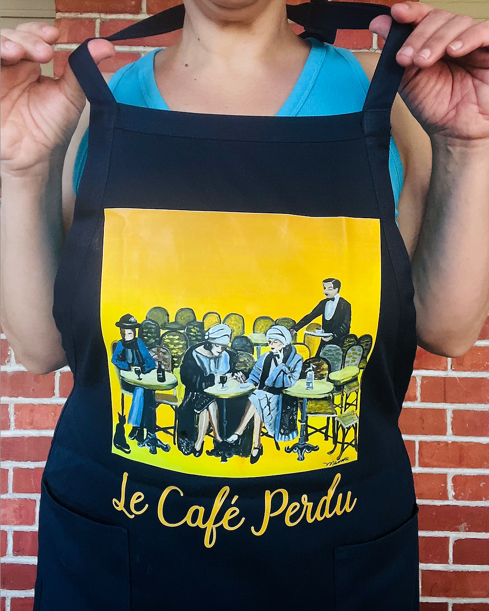 Thumbnail: Kitchen Apron Café Art