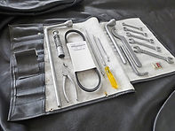 Restored 1979 Porsche model 930 tool kit