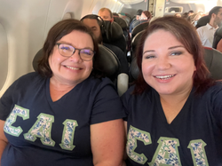Carol Jones (L) and Ashley Bustillo (R)
