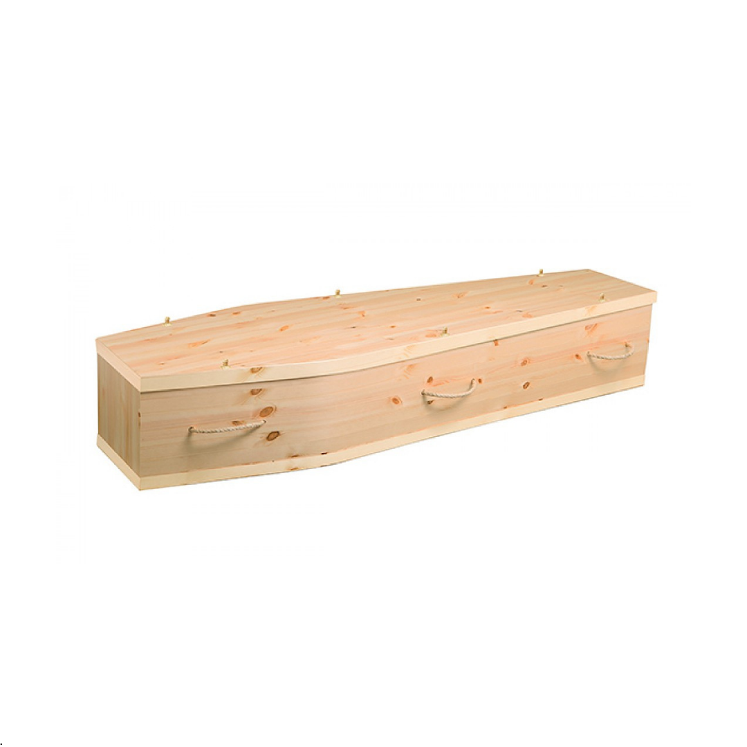 Solid Pine Coffin
