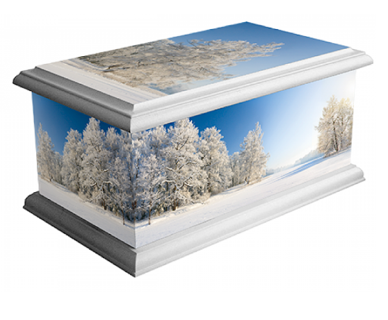 Winter Scene Casket
