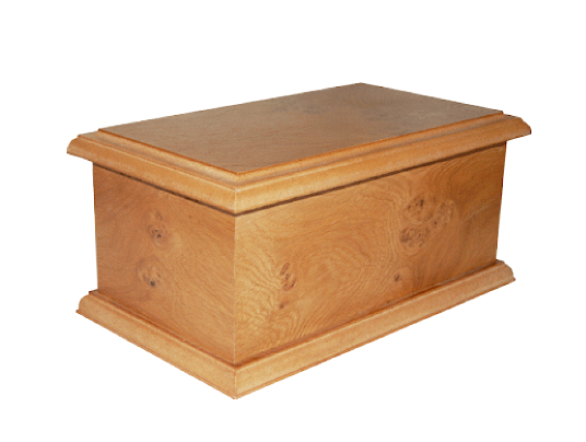 Knotty Oak Casket