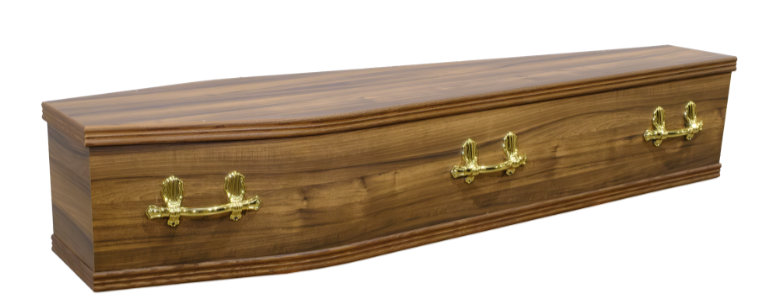 Walnut Coffin