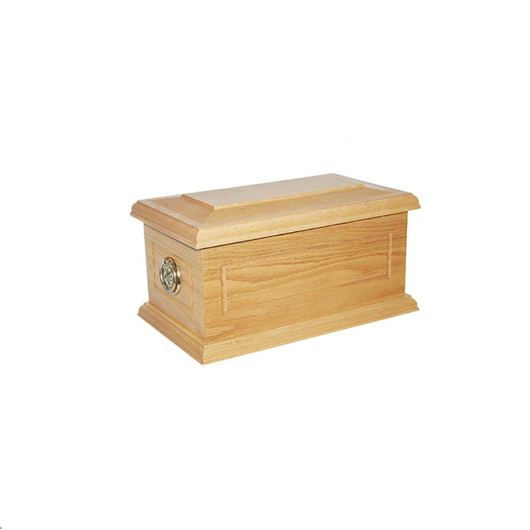 Surrey Solid Oak Casket