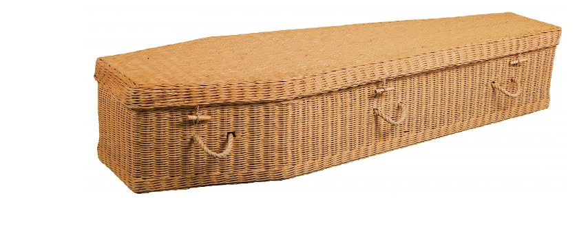 Wicker Coffin