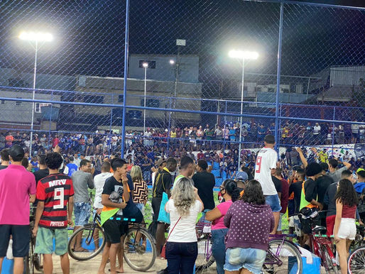 Terreno abandonado vira área de lazer em Caxias