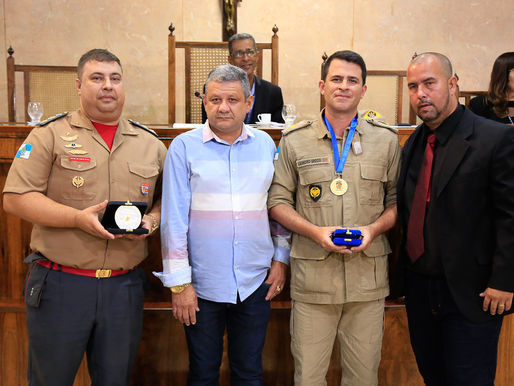 Câmara homenageia Grupamento do Corpo de Bombeiros de Caxias