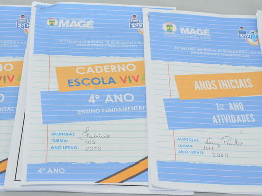 ALUNOS EM PROCESSO DE INCLUSÃO RECEBEM KIT COM MATERIAL ADAPTADO