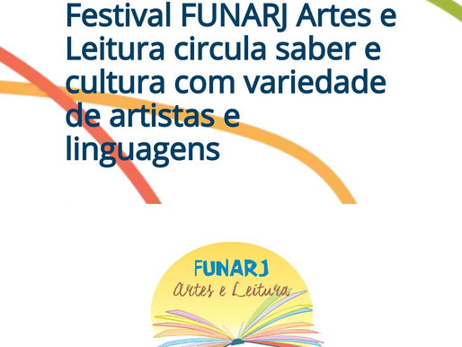 Baixada recebe Festival FUNARJ de arte e leitura
