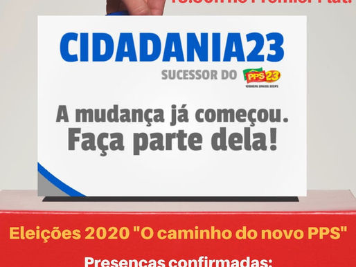 CIDADANIA 23 faz encontro político em Queimados nesta sexta, 3