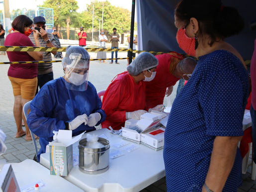 Testagem rápida de Covid-19 chega em mais seis bairros de Duque de
Caxias