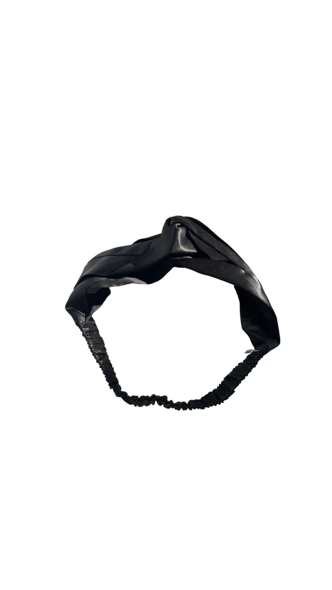 Pitch Black Silk Headband