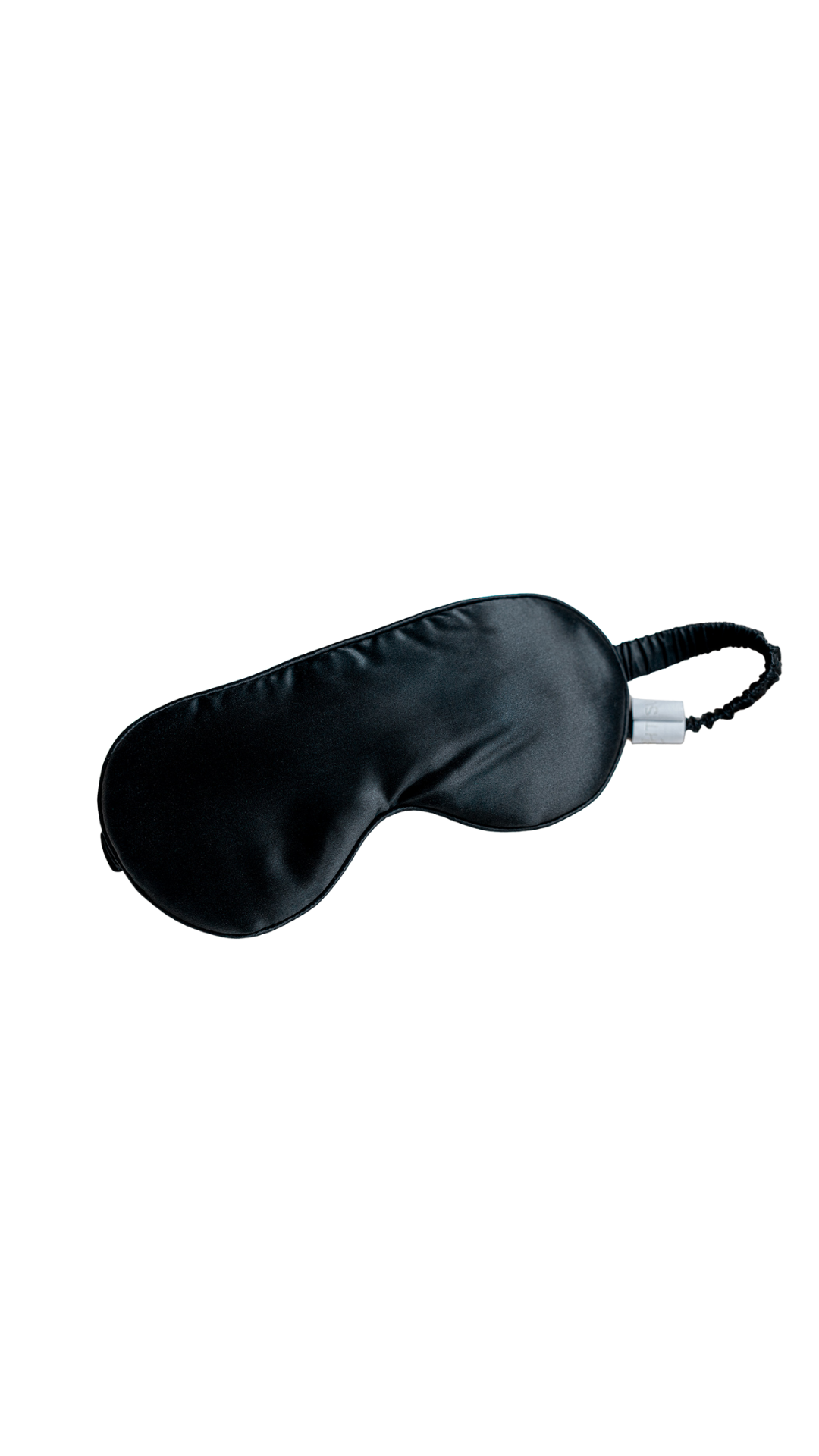 Pitch Black Silk Eye Mask